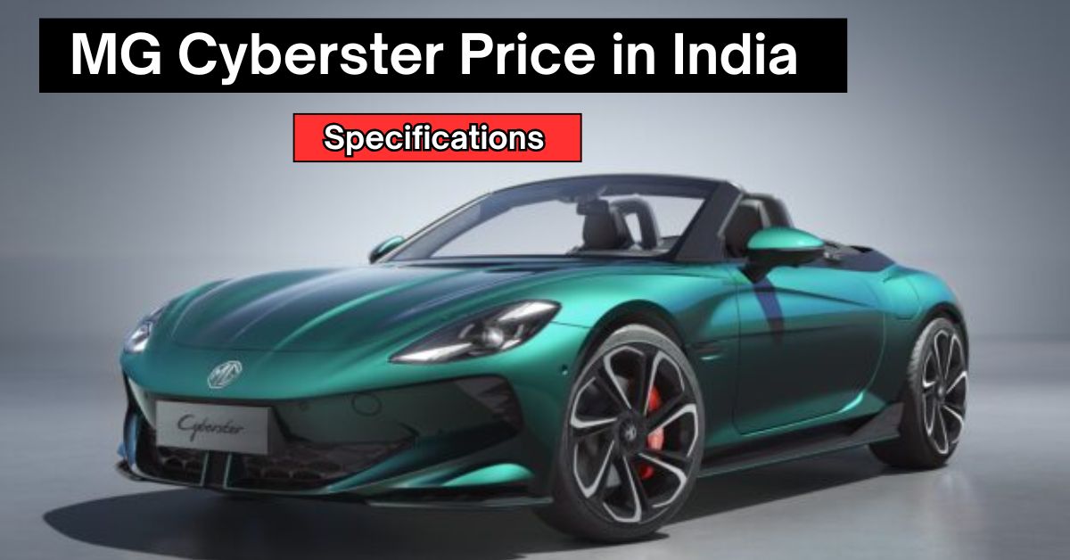 MG Cyberster Price in India