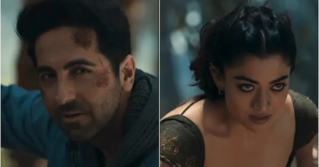 Thamma Movie cast Rashmika Mandanna and ayushmann khurrana
